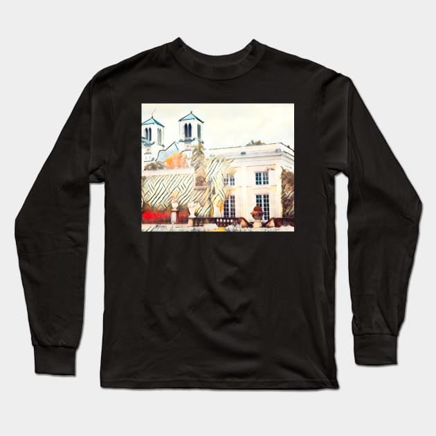 Mirabell Gardens in Salzburg Long Sleeve T-Shirt by Zamart20